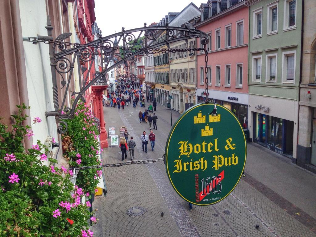 The Dubliner Hotel & Irish Pub Heidelberg Exterior foto